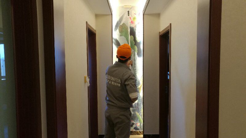 過(guò)道頂面滾筒施工 過(guò)道頂面滾筒施工