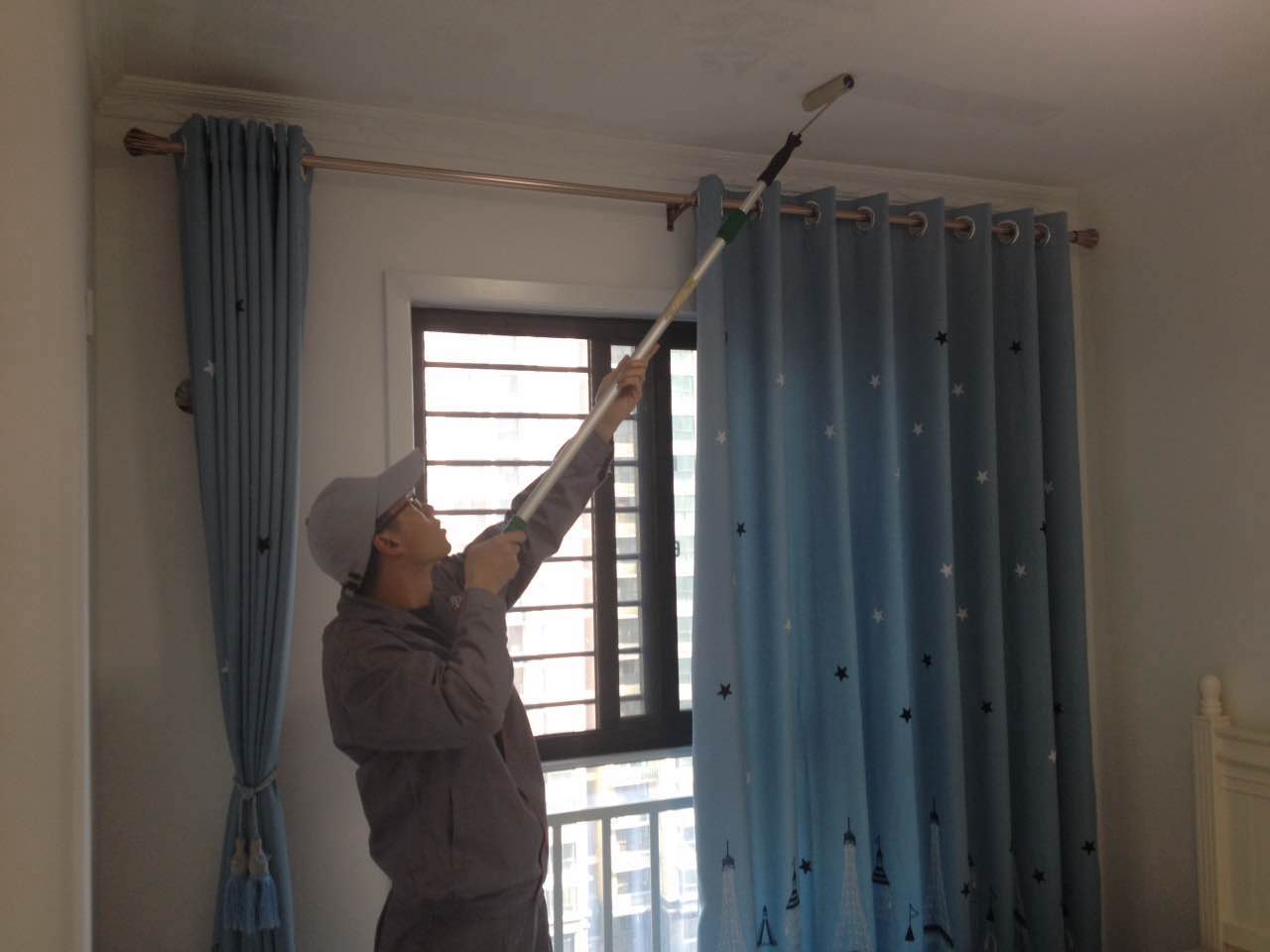 臥室頂面全方位施工 臥室頂面全方位施工