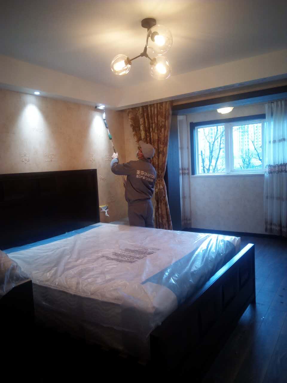 臥室壁紙全方位施工 臥室壁紙全方位施工