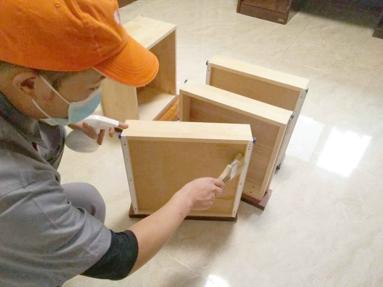 柜子抽屜拆卸全方位涂刷 柜子抽屜拆卸全方位涂刷