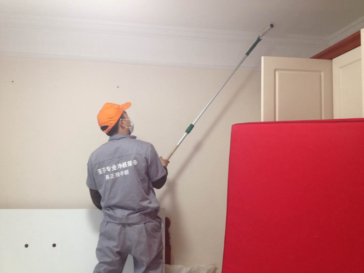 臥室頂面滾筒全方位施工 臥室頂面滾筒全方位施工