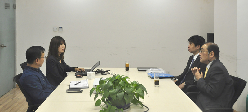 銀光環(huán)境與日本光明理化學(xué)工業(yè)株式會社洽談現(xiàn)場 銀光環(huán)境與日本光明理化學(xué)工業(yè)株式會社洽談現(xiàn)場