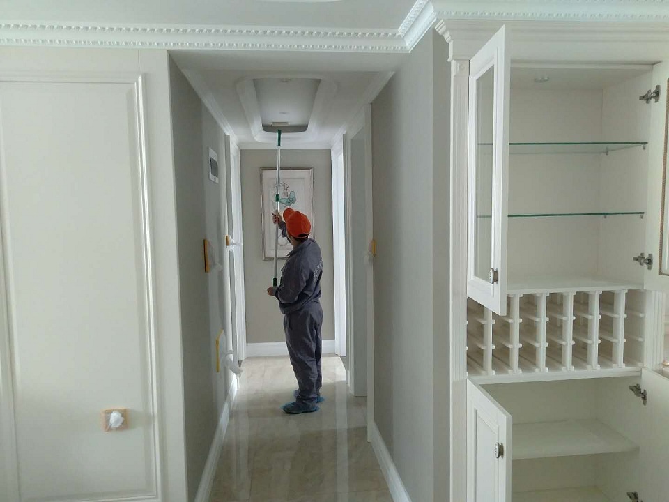 客廳過(guò)道頂面滾筒甲醛治理施工 客廳過(guò)道頂面滾筒甲醛治理施工