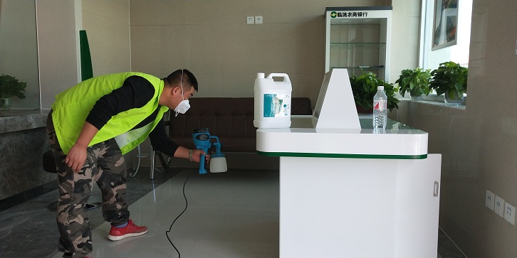 銀行接待臺(tái)全方位噴涂施工 銀行接待臺(tái)全方位噴涂施工