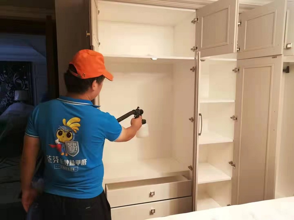 木柜隔檔全方位噴涂治理甲醛 木柜隔檔全方位噴涂治理甲醛