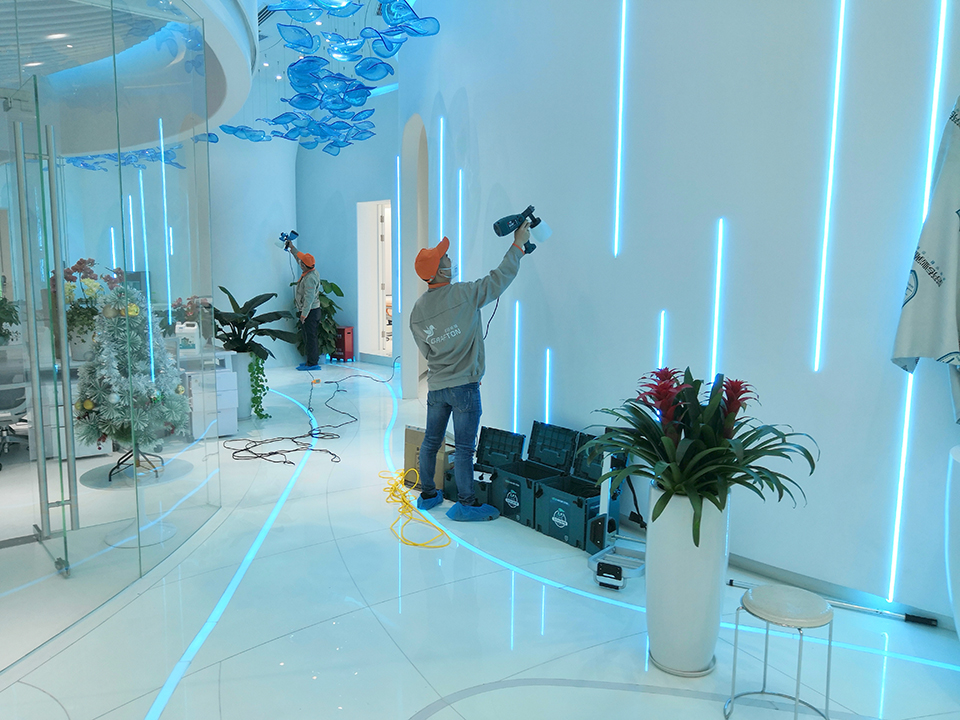 辦公過(guò)道全方位噴涂施工治理甲醛 辦公過(guò)道全方位噴涂施工治理甲醛