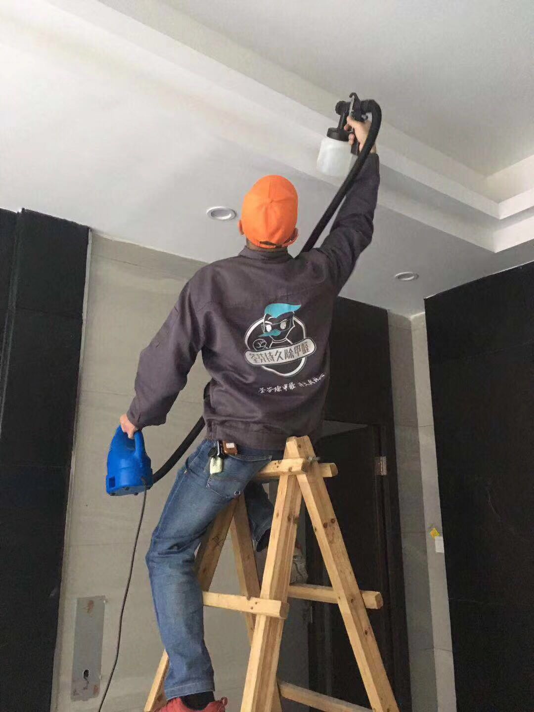 頂面噴槍全方位施工治理甲醛 頂面噴槍全方位施工治理甲醛