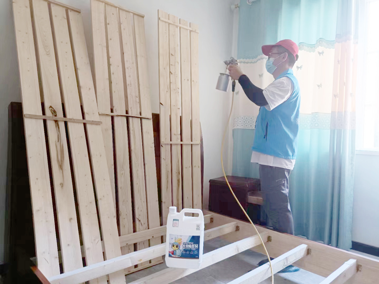 臥室床架噴槍施工治理 臥室床架噴槍施工治理